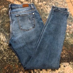 Judy Blue Women's Denim Skinny Jeans. Labeled Size 9/29. Fit More Like 5 Or 7